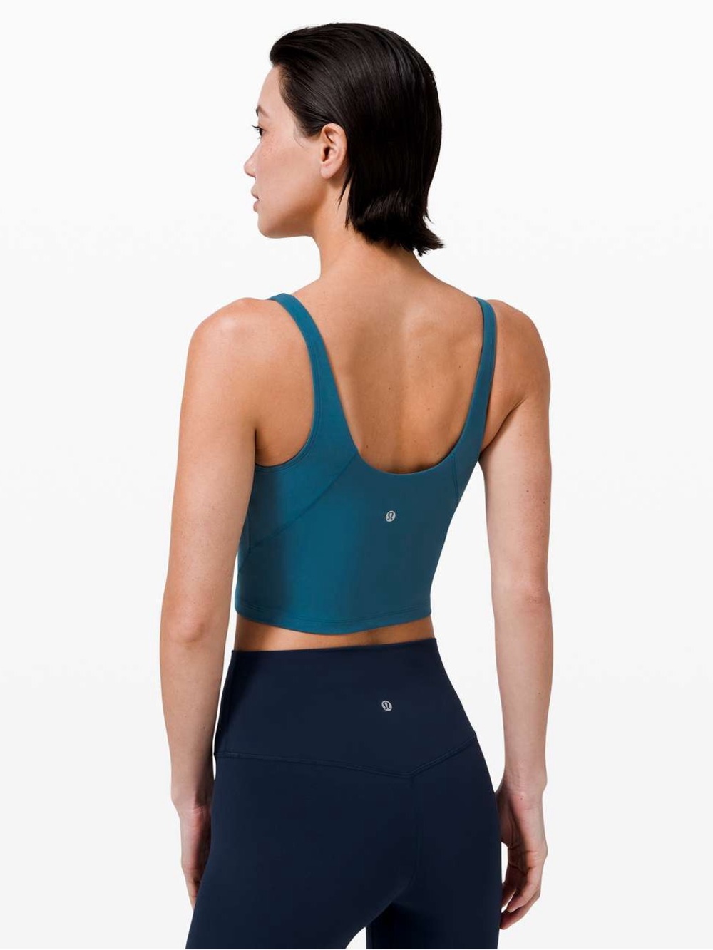 Lululemon align tank top size 8 blue borealis
